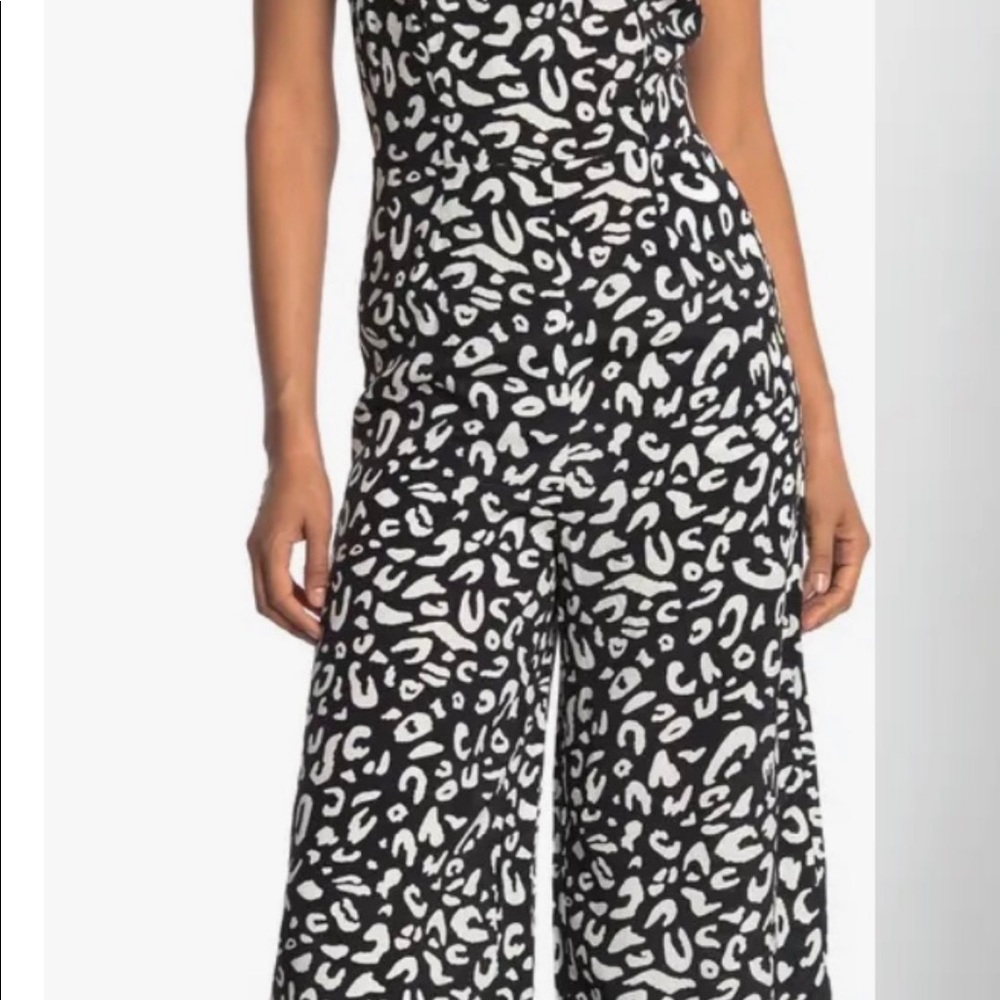 Modcloth Black and White Jumpsuit - Picture 3 of 9